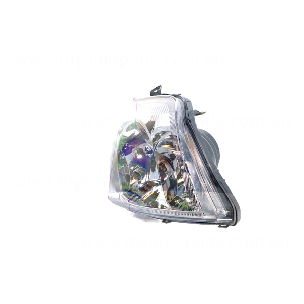 Halogen Head Lamp Drivers Side Certified Suits Toyota Corolla ZZE122R 2001 to 2007