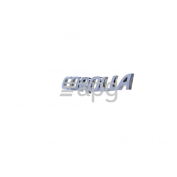 Boot lid Emblem OEM Suits Toyota Corolla ZRE172R 2013 to 2019