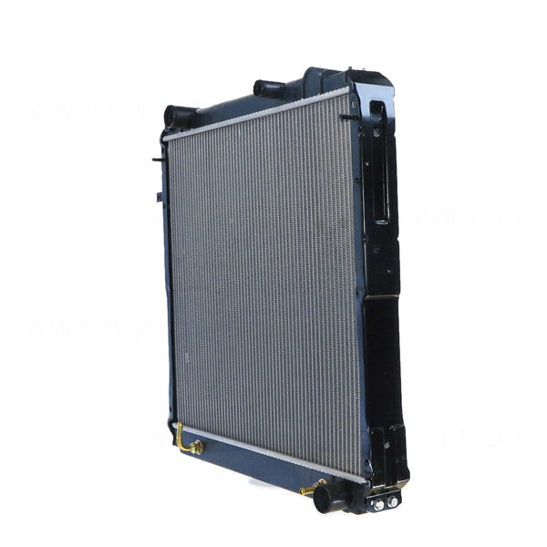 Radiator 42 / 42 mm Plastic Aluminium 550 x 578 x 48 mm Mauto 4.2 L 1HZ Aftermarket Suits Bus Coaster BB40/HZB50/BB50/XZB50 1993 to 2021