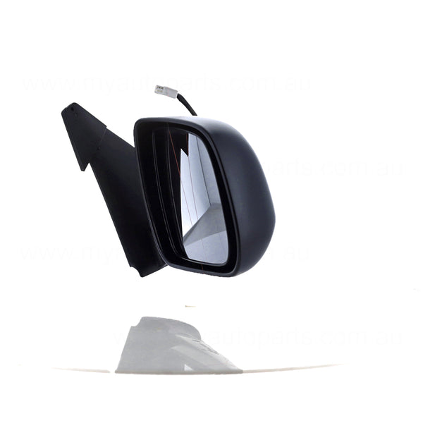 Black Door Mirror Electric Adjust Drivers Side Certified suits Toyota Hilux 15/16/25/26 Series SR & SR5 2007 to 2010