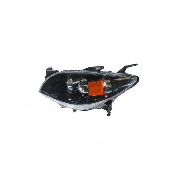 Head Lamp Passenger Side Certified Suits Mazda 3 BK Sedan 2004 to 2009