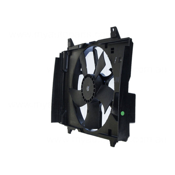 12 v Radiator Fan Assembly Aftermarket Suits Nissan Tiida C11 2006 to 2012