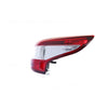 Black Red/Clear Tail Lamp Drivers Side Certified Suits Nissan Qashqai J11 2014 to 2018