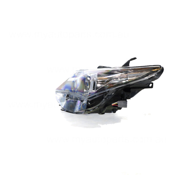 Halogen Electric Adjust Head Lamp Passenger Side OEM Suits Toyota Corolla ZRE182R 2012 to 2015