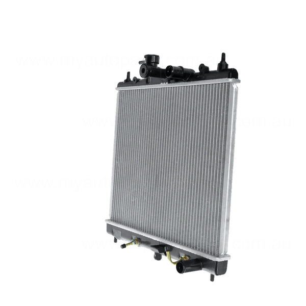 Radiator 28 / 28 mm Plastic Aluminium 380 x 448 x 16 mm Manual/Auto 1.4L L CR14DE Aftermarket Suits Nissan Micra K12 2007 to 2010