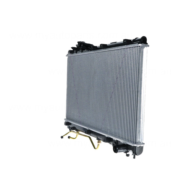 Radiator 32 / 32 mm Plastic Aluminium 350 x 638 x 26 mm Mauto 2.2 L 5SFE Aftermarket Suits Toyota Celica ST204R/ST205R 1993 to 1999