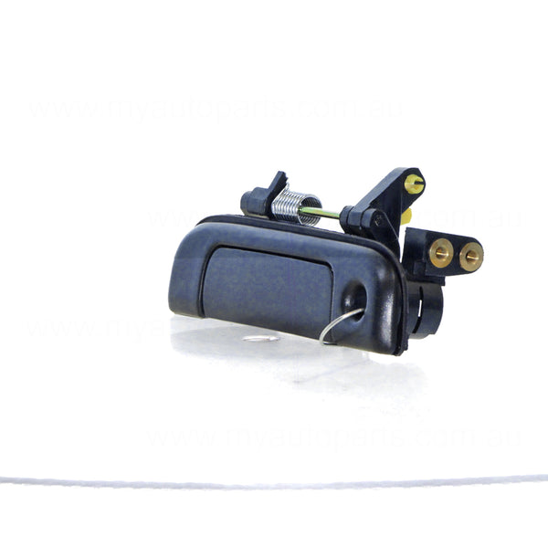 Black Front Door Outer Handle Passenger Side Aftermarket Suits Toyota Hiace RZH / LH10# 1989 to 2005