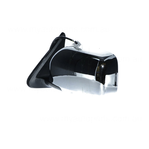 Chrome Door Mirror Passenger Side Aftermarket Suits Nissan Patrol GU/Y61 Wagon 2004 to 2016