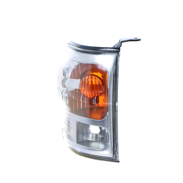 Silver Front Park / Indicator Lamp Drivers Side OEM suits Toyota Hilux (Japan Built)