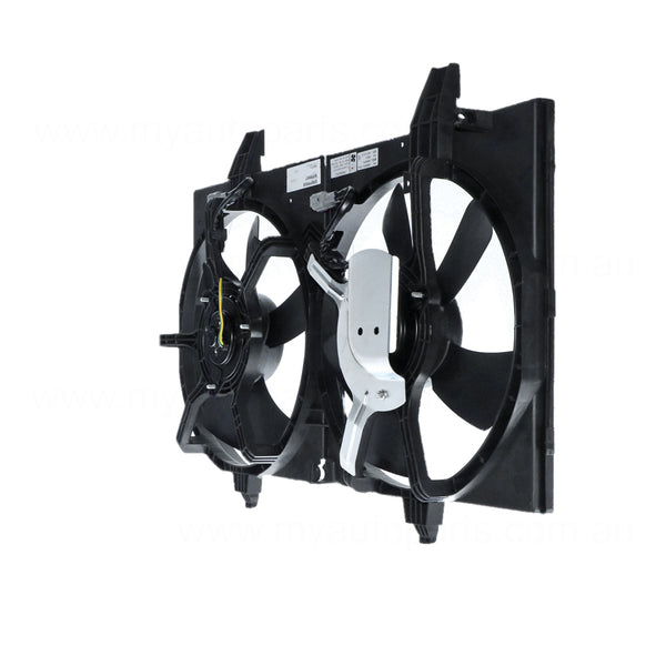 12 v Radiator Fan Assembly Aftermarket Suits Nissan Maxima A33 1999 to 2003