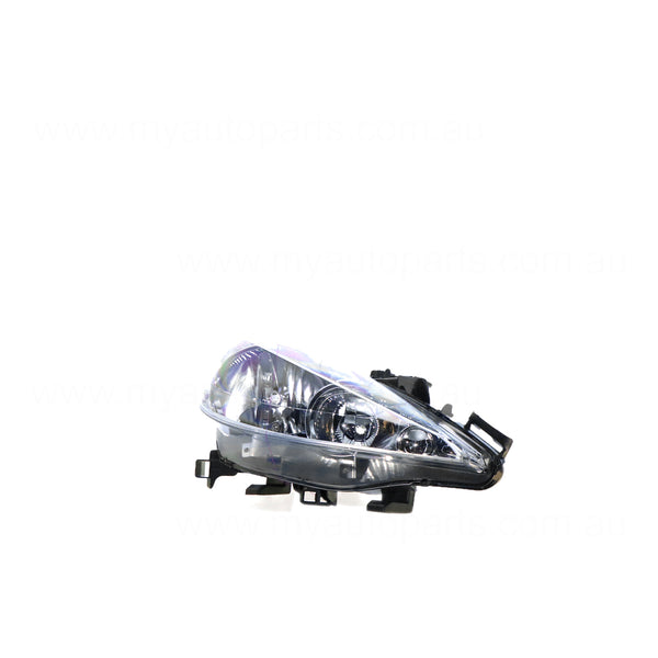 Head Lamp Drivers Side Certified Suits Peugeot 207 XR A7 2007 to 2009