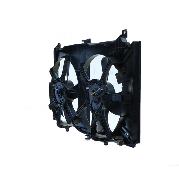 12 v Radiator Fan Assembly Aftermarket Suits Nissan 350Z Z33 2003 to 2007