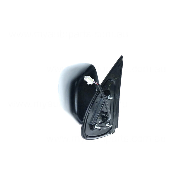 Black Door Mirror Electric Adjust Drivers Side OEM suits Toyota Hilux 15/16/25/26 Series SR & SR5 2010 to 2015