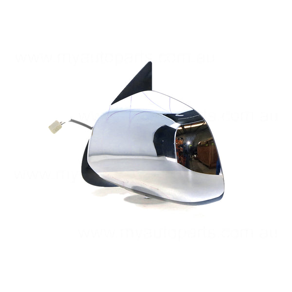 Chrome Door Mirror Electric Adjust Passenger Side OEM suits Toyota Hilux 15/16/25/26 Series SR & SR5 2005 to 2009