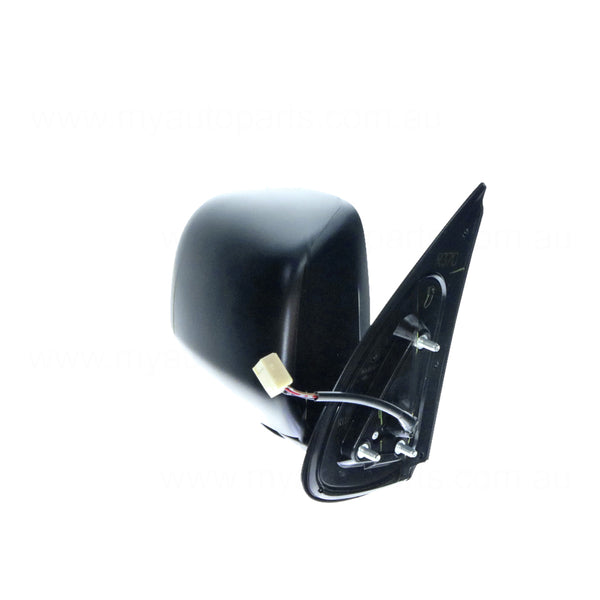 Black Door Mirror Electric Adjust Drivers Side OEM suits Toyota Hilux 15/16/25/26 Series SR & SR5 2007 to 2010