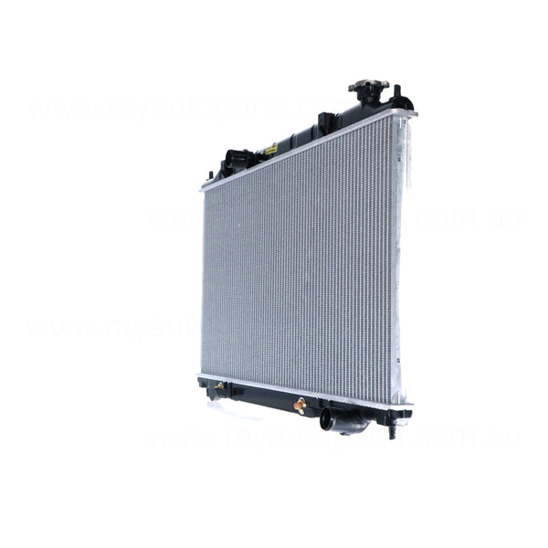 Radiator 35 / 35 mm Plastic Aluminium 400 x 736 x 27 mm Manual/Auto 3.5L L VQ35DE Aftermarket Suits Nissan Maxima J31 2003 to 2009