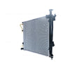 Radiator 35 / 35 mm Plastic Aluminium 670 x 485 x 16 mm Automatic 2.4L 3.5L L G4KE D6DC Aftermarket Suits Kia Sorento XM 2009 to 2012