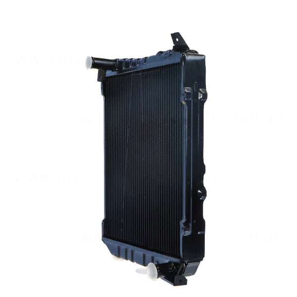 Radiator 35 / 35 mm Brass Copper 490 x 410 x 48 mm Mauto 2.4 L 2RZ Aftermarket Suits Toyota Hiace RZH / LH10# 1989 to 2005