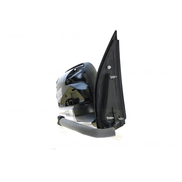 Chrome Door Mirror with Indicator Drivers Side OEM suits Nissan Navara D40 & Pathfinder R51 2007 to 2015