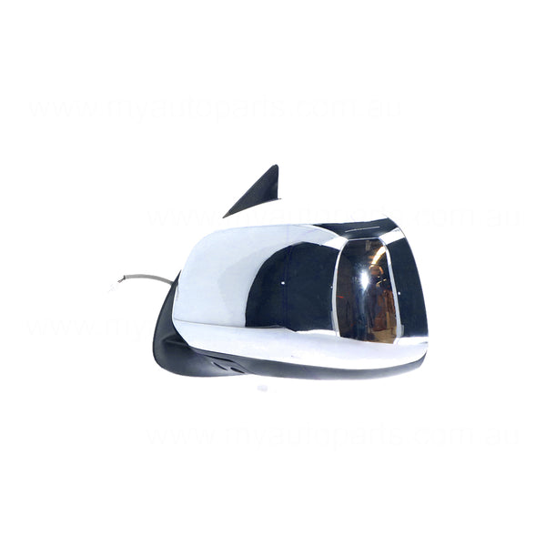 Chrome Door Mirror Electric Adjust Passenger Side OEM suits Toyota Hilux 15/25/26 Series Dual Cab 4WD SR5 2010 to 2011