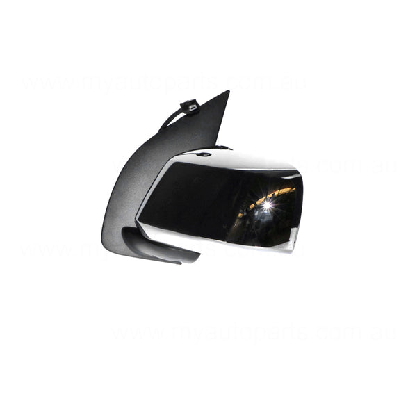 Chrome Door Mirror Passenger Side Aftermarket suits Nissan Navara D40 & Pathfinder R51 2005 to 2007