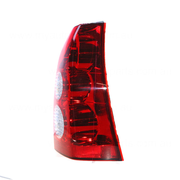 Black Red/Clear Tail Lamp Drivers Side OEM Suits Mazda Tribute CU 2000 to 2006