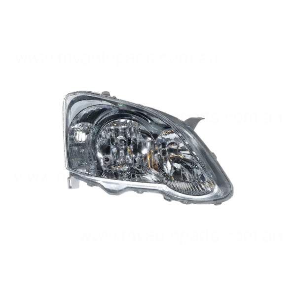 Head Lamp Drivers Side Certified suits Toyota Corolla ZZE120 Series 2004 to 2006
