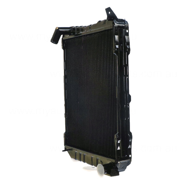 Radiator 35 / 35 mm Brass Copper 490 x 410 x 48 mm Mauto 2.8 L 3L Aftermarket Suits Toyota Hiace RZH / LH10# 1989 to 2005