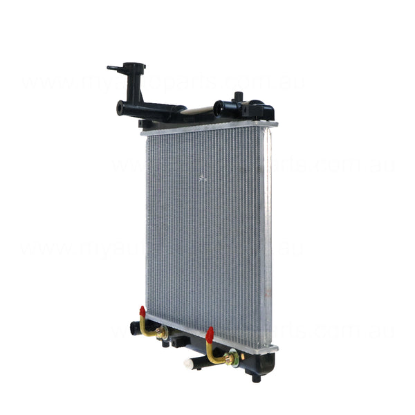 Radiator Plastic Aluminium 350 x 405 x 16 mm Automatic 1 L K10BN Aftermarket Suits Suzuki Alto GF 2009 to 2013