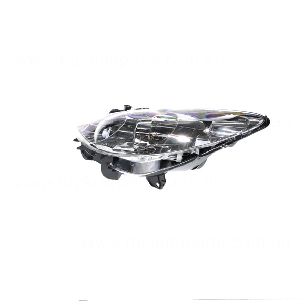 Halogen Manual Adjust Head Lamp Passenger Side OEM Suits Peugeot 307 T6 2005 to 2009