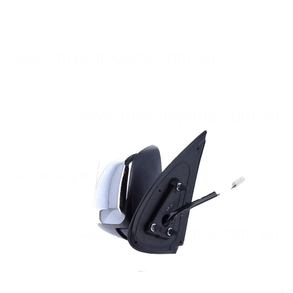 Chrome Door Mirror Electric Adjust Drivers Side Certified suits Toyota Hilux 15/25/26 Series Dual Cab/Xtra Cab 4WD SR5 2009 to 2010