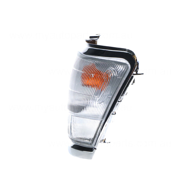 Chrome Front Park / Indicator Lamp Passenger Side Certified suits Toyota Hilux SR5 1997 to 2001