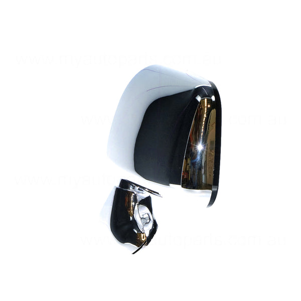 Chrome Door Mirror Door Mount Passenger Side Aftermarket Suits Toyota Hilux 80 Series 1988 to 1997
