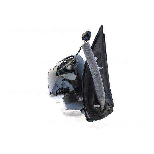 Black Door Mirror Electric Adjust Drivers Side OEM Suits Nissan Navara D40 2010 to 2015