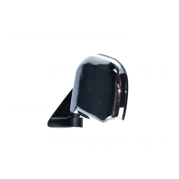Chrome Door Mirror Passenger Side Aftermarket Suits Toyota HiAce RZH / LH10# 8/1989 to 1/2005