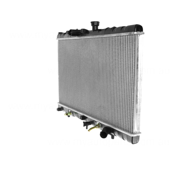 Radiator 31 mm 31 / Plastic Aluminium 350 x 638 x 26 mm Manual/Auto 1.5L L A5D Aftermarket Suits Kia Rio BC 2000 to 2002