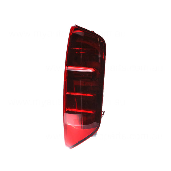 Red/Clear Tail Lamp Drivers Side OEM Suits Nissan Navara D40 2005 to 2015