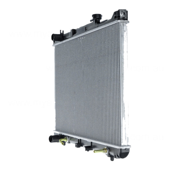 Radiator 34 / 34 mm Plastic Aluminium 425 x 598 x 26 mm Manual/Auto 2.7 L H27A Aftermarket Suits Suzuki XL-7 JA627 2001 to 2005