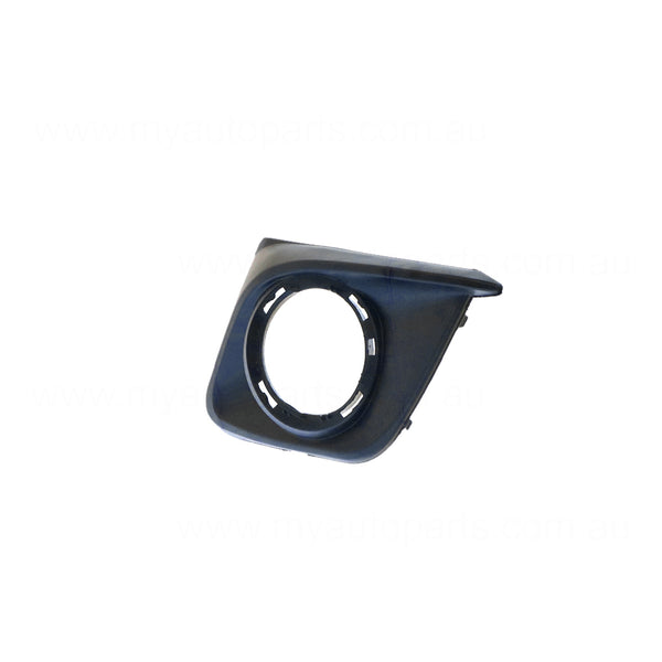 Black Front Bar Grille With Fog Light Mount Drivers Side Aftermarket suits Mazda 3 BM Hatch 2/2014 to 6/2016