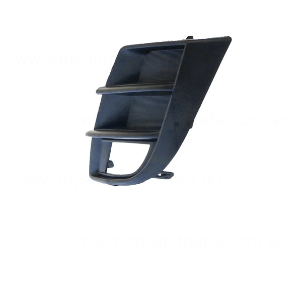 Front Bar Grille With Fog Light Mount Passenger Side Aftermarket Suits Mazda 3 BL Maxx Sport 3/2009 to 9/2011
