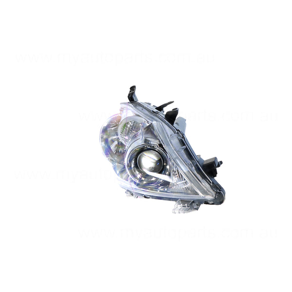 Halogen Head Lamp Drivers Side Certified Suits Toyota Corolla ZRE152R 2009 to 2012