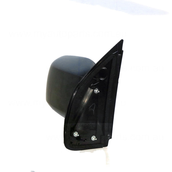 Black Door Mirror Drivers Side OEM Suits Nissan Navara D40 2008 to 2015