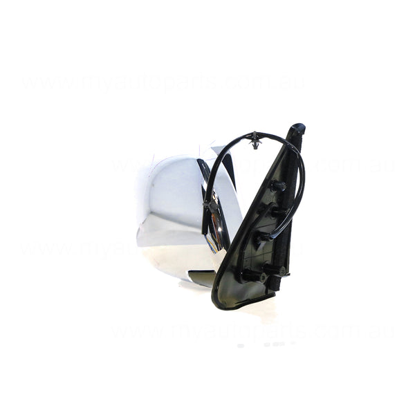 Chrome Door Mirror Drivers Side OEM Suits Nissan Patrol GU/Y61 Wagon 2004 to 2016