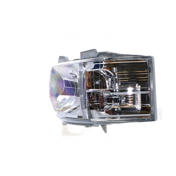 Halogen Head Lamp Drivers Side Certified Suits Toyota Hiace LWB 2013 to 2019