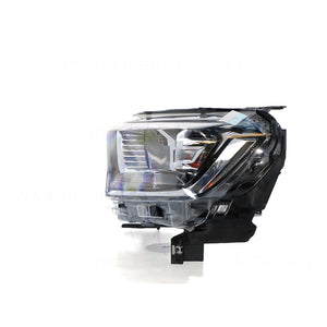 Projector Manual Adjust Head Lamp Passenger Side OEM Suits Ford Ranger XLT/Wildtrak PX 2015 to 2018