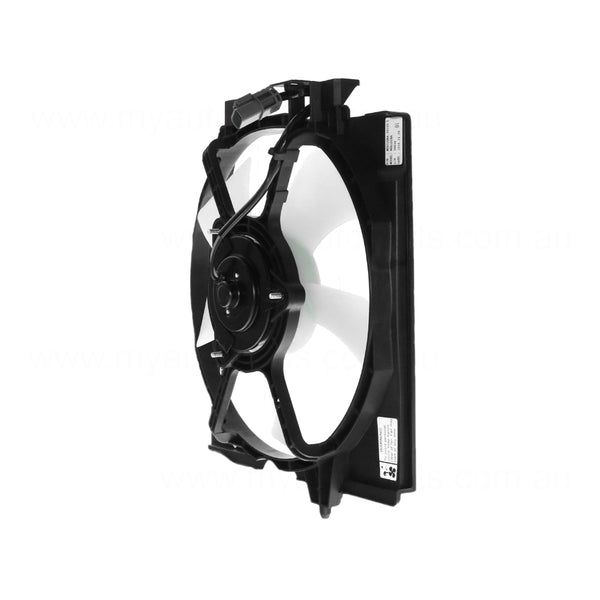 A/C Condenser Fan Assembly Aftermarket suits Mazda 323 and Ford Laser 1999-2004