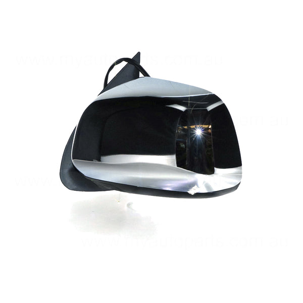 Chrome Door Mirror Electric Adjust Passenger Side Aftermarket suits Toyota Hilux 15/16/25/26 Series SR & SR5 2005 to 2009