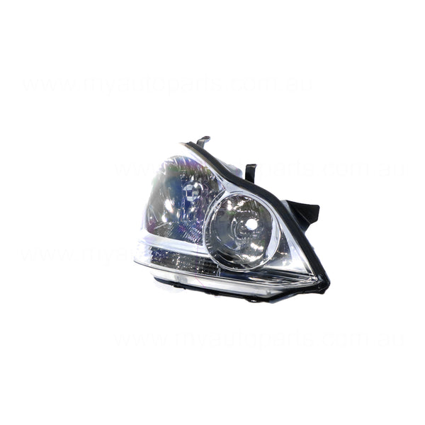 Head Lamp Drivers Side OEM Suits Toyota Avensis Verso ACM21R 2003 to 2009