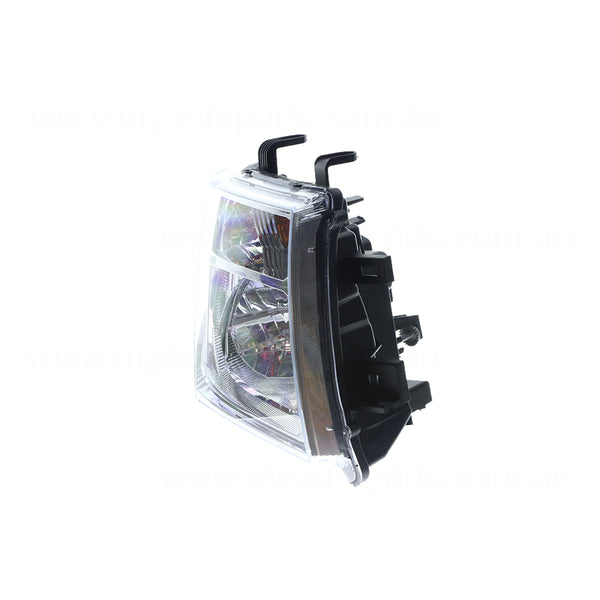 Head Lamp Drivers Side Certified Suits Nissan Navara D40 2008 to 2015
