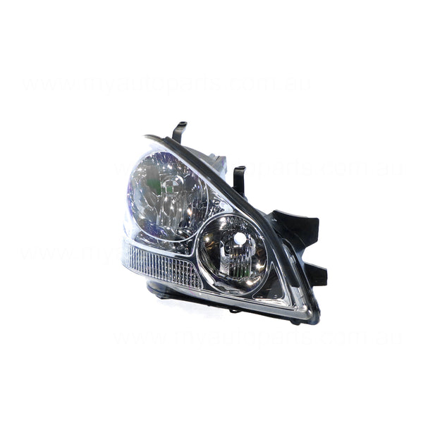 Halogen Manual Adjust Head Lamp Drivers Side OEM Suits Toyota Avensis Verso ACM20R 2001 to 2003